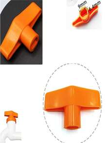 2pcs Heating/Radiator Balancing Key | Lockable Valve Key, No Electricity Or Battery Required - Multicolor - View 4