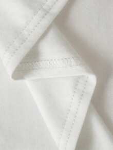 Women's Deer Forest Sun & Birds Print T-Shirt - Front & Back Double-Sided Deer Pattern, Short Sleeve Round Neck Casual Summer Blouse With Animal Design, Machine Washable For All-Season Wear - Stylish Outdoor & Everyday Top, Perfect Birthday Christmas Mother's Day Gift Size - trắng - Xem 5