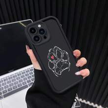 AVAILABLE FORIPHONE16PHONE CASE15/PROMAX/PLUS/14/MINI/12/5/E/XS/11/X/XR/13SAMSUNGSPLUS/GALAXYA065G325G/324G/PLUS/155G/144G/135G/064G/20/GALAXYA54/35/34/GALAXIAS25/2/MINIMALIST/CARTOON/TPU SOFT SHELL - LMX434 - Negro - Ver 2