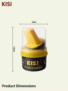 KISI Polonês para Sapatos com Escova Pequena - Reparo Preciso e Restauração de Cor para Sapatos, Botas e Bolsas de Couro - Tamanho Portátil de Viagem, Polonês para Sapatos de Brilho Instantâneo, Sapatos, Escolhas de Primavera e Verão, Presentes para Damas de Honra, Quarto, Decoração de Quarto, Praia, Viagem, Para Homens, Para Mulheres, Férias, Dia da Mulher, Essenciais de Viagem, Lembranças de Casamento, Y2k, Quarto, Acessórios de Carro para Mulheres, Decoração de Cozinha, Casamento, Y2k, Festa - Preto - Visão 5