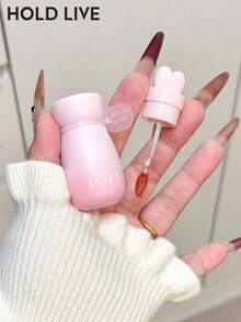 HOLD LIVE Wish Magic Matte Lip Gloss H08 Gentle Rejuvenating Coral Pink - H08 - View 4