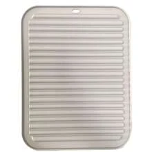 1pc Silicone Heat Resistant Mat, Soft & Foldable, Waterproof & Oil-Proof, Tabletop Trivet, Multi-Functional Vegetable & Fruit Silicone Drain Mat, Easy To Clean, Dining Table Coaster - Multicolor - View 14