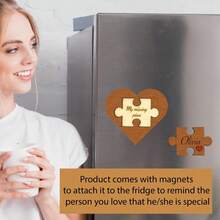 1pc Personalized "Will You Be My Girlfriend?" Valentine's Day Puzzle Proposal Card, Customizable Love Message, Surprise Proposal Gift