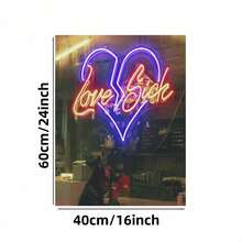 Framed 2D Flat, 1pc, Framed, Don Toliver "Love Sick" Music Poster Theme Canvas Wall Art. Suitable For Living Room & Bedroom Decor. Canvas Posters, 2D Flat - Framed - 查看 7