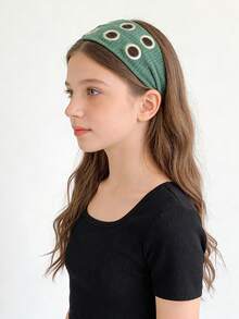 3pcs Punk Style Metal Hoop Headbands, Elastic Wide Retro Fashion Hair Accessories, Rock Style Headwraps - Multicolor - View 6