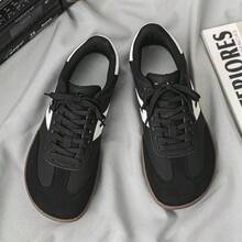 2026 Spring New Comfortable Breathable Wide Toe Box Barefoot Casual Sneakers, Unisex - 867 Black - View 3