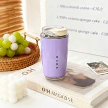 Cute Office Beverage Mug, Stainless Steel Vacuum Travel Tumbler, Leak-Proof Coffee Cup For Commuting, Reading, Hydration - Multicolor - View 15