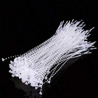 100 Pieces/Bag, Tag Lanyard, Clothing Tag Rope, Label Rope, Clothing Tag Rope, Plastic Buckle Hand Wear Rope, Festival Decoration Rope