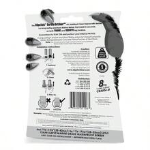 GorillaOutdoor Almohadillas para Orejas bereber para Muebles con Funda Transparente Paquete de 4 Deslizadores para Muebles de Exterior para Patas Redondas y cuadradas, Grande - UniversalGrande4 - Ver 6