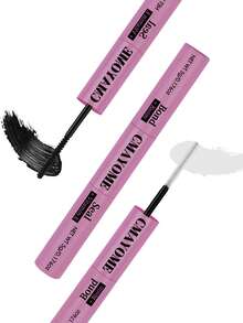 [Độ bền cực cao 72 giờ] Bộ 1/2/3 chai keo dán mi và dung dịch định hình mi 2 trong 1 không gây dị ứng | Độ bền cực cao 72 giờ, không chứa latex, chống thấm nước | Dùng cho mi giả tự làm, dụng cụ trang điểm mi giả | Keo dán mi giả màu đen pha trộn - Màu tím - Xem 7