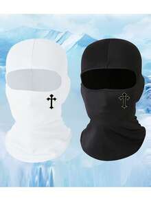 Multi-Pack Unisex Solid Color Ski Mask, Balaclava Neck Warmer, Suitable For Daily Use, Outdoor Travel, Hiking, Skiing, Cycling - Multicolor - View 9