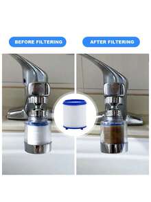 10 pièces/20 pièces/30 pièces Cartouches de remplacement de filtre de robinet de cuisine, Filtres de robinet de cuisine, Filtres purificateurs d'eau de cuisine et de salle de bain à la maison, Élimine efficacement les impuretés, Jour de la Saint-Valentin, Tête de douche anti-éclaboussures - Multicolore - Voir 6