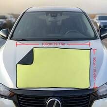 5pcs/1pc Super Soft & Fine Microfiber Car Cleaning Towels, Pet Towels, Thick, Non-Shedding, Effective Drying & Cleaning, 400gsm, Yellow & Gray, Super Absorbent, Non-Scratch, Non-Shedding, Thick Washable Kitchen Cloths, Suitable For Cleaning Car Windshield, Windows, Dashboard, Steering Wheel, Trunk, Stove, Pots, Sinks, Kitchen, Bathroom And Furniture, Perfect For Auto Detailing And Delicate Cleaning - Yellow - View 19