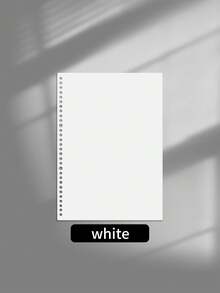 1 Pair Solid Color Waterproof, Anti-Stain Loose Leaf Covers, Available In Multiple Sizes, Colored Loose Leaf Covers, Different Specifications A5/B5/A4 Loose Leaf Covers Back To School,Back To School,School Supplies - Multicolor - View 26