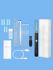 Smart Visual Earplugs, High-Definition 1080P, 4.2mm Camera, WIFI Earplugs, Ear Cleaner, Ear Spoon, Wireless Endoscope, Medical Care, Waterproof, 6 LED Lights Ear Wax Removal Electric Ear Cleaner - Multicolor - View 13