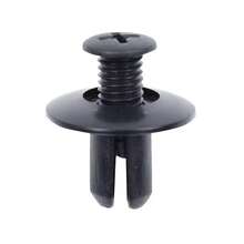 100颗黑色塑料铆钉 - 8毫米黑色塑料铆钉，坚固耐用，适用于汽车保险杠和维修 - 适用于大多数车型，汽车零部件铆钉紧固件，辅助挂钩 - 彩色 - 查看 3