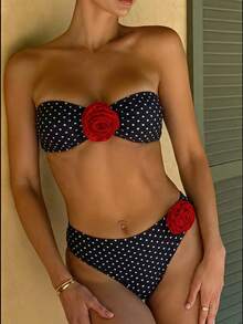 2026新款女士比基尼套装 | 时尚、性感、惹人喜爱的装扮 - 海滩度假必备 - 彩色 - 查看 1