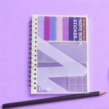 1pc/4pcs Multi-Functional Sticky Index Tabs Combination Notebook Spiral Coil Loose-Leaf Memo Pad, Office Essential, Also Suitable As Gift, Back To School Necessity