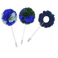 10pcs DIY Craft Supplies, Brooches, Scarf, Collar Decor Pins, Sweater Clips, Round Base Holders, Accessories - One-word Needle - View 7