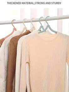 Portable Folding Clothes Drying Rack With Non-Slip Handle - Plastic, Suitable For Travel And Home Use, Space-Saving Clothesline, Easy To Pack And Store, Random Color - Multicolor - View 8