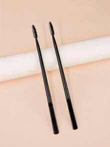 1/2/5pcs Brow Lift Applicator, Dual-Ended Eyebrow Brush For Grooming & Lifting Brows & Applying Brow Wax, Creates A Fluffy Feathered Look