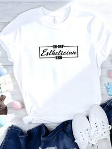 In-My-Esthetician-Era-T-Shirt - White 1 - View 3