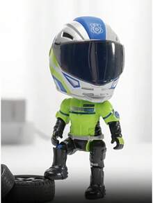 TendenciaMotociclista Figura TransformableCalidad premium - Motociclista de policía - Ver 5