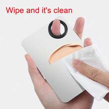 1/2/4pcs Set Circular Palette Makeup Spatula Kit, Stainless Steel Foundation Concealer Palette, Foundation Spatula, Non-Messy, Easy To Clean, Beauty Tools, Makeup Accessories, Cosmetic Tools, Vanity Accessories