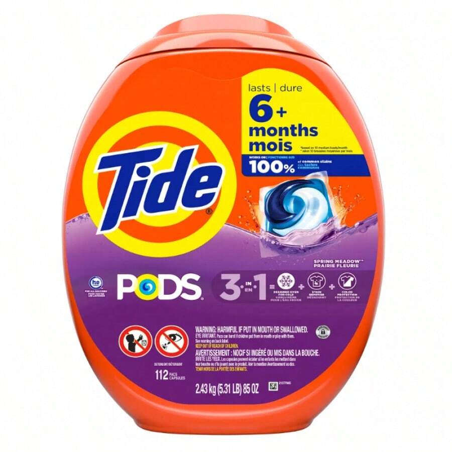 Spring Meadow HE Deep Cleaning Concentrated Laundry Detergent Pods(Size 8ct) - 1 - 查看 1