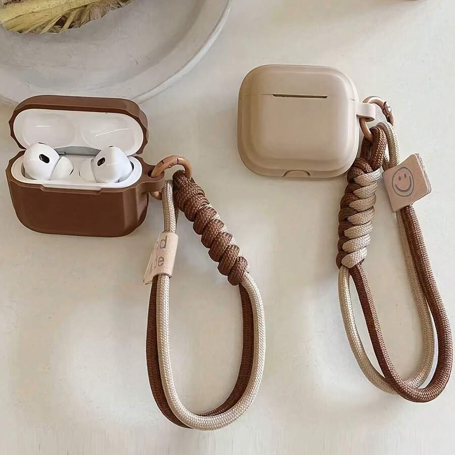 Compatible With 4th Generation Silicone One-Piece Compatible With Earphone Protective Pro2 Protective Cover 3 Earphone 2nd Generation Soft - màu nâu - Xem 1