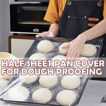 100 chiếc nắp đậy thực phẩm trong suốt cỡ lớn dùng một lần, nắp chống bụi thực phẩm, nắp đậy thực phẩm siêu co giãn - Nắp nhựa trong suốt giữ tươi, thích hợp cho khay nướng, tô trộn, ủ bột, các buổi họp mặt ngày lễ, bữa tối Giáng sinh, trưng bày tiệc tùng, đồ dùng làm bánh. - Nhiều màu - Xem 6