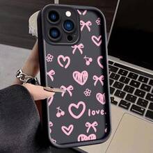 Funda de Teléfono de Moda a Prueba de Golpes con Protección de Lente para  12 Pro Max/ 12, 1 Pieza, Funda de Teléfono Moderna, Funda de Teléfono con Cordón, Funda de Teléfono de Apple Linda, Funda de Teléfono de Dibujos Animados, Funda de Teléfono Atractiva, Accesorios de Teléfono para Uso Diario, Cubierta de Estilo, Diseño de Dibujos Animados, Funda de Teléfono Duradera, Material de Alta Calidad, Carcasa Protectora, Carcasa a Prueba de Golpes, Adecuada para Fans de Anime y Entusiastas de la Moda - Colores mixtos - Ver 11