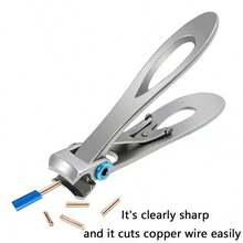 Large-Opening Nail Clipper High-End Set, Single Large Nail Clipper For Household Use, Manicuring Tool, Thick And Hard Nail Clipper