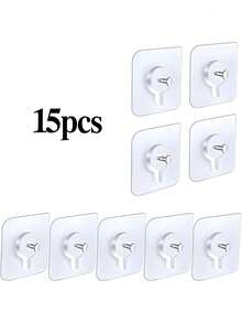 8pcs/15pcs/20pcs Picture Frame Hanging Tool - Nail-Free Wall Hanging Nails, Photo Album Frame Wall Hanging Hooks