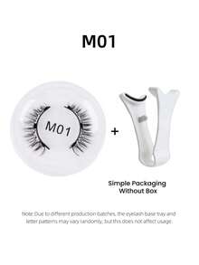 Bộ 4 món kẻ mắt từ tính & lông mi từ tính kèm hộp đựng - Lông mi tự nhiên, có thể tái sử dụng, tạo hiệu ứng mi 3D mềm mại, không cần keo, thoải mái khi đeo. Lông mi sử dụng nam châm mạnh để gắn, chiều dài 5-11mm, chất liệu lông chồn giả, phù hợp sử dụng hàng ngày, chống thấm nước, có thể tái sử dụng, cũng thích hợp cho các bữa tiệc, hẹn hò. - Nhiều màu - Xem 26