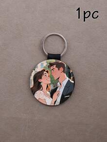 LICVIC Custom Photo Keychain, Personalized Cute Keychain, Custom Keychain, Customized Picture Keychain Memory Keepsake, Customizable Bag Charm Gift, Funny Key Chain, Valentine'S Day Gifts, Creative Photo Gift, Birthday Gift Idea, Lovers, Husband, Wife - Style B - View 11