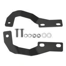 4Runner 2010-2022 A-Pillar Auxiliary Light Bracket, Engine Hood Mounted Auxiliary Bracket, Work Light Bracket