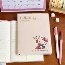 Sanrio Hello Kitty Planner | Cover, Lined Pages, Date Notation, Matte Surface, Suitable For School, Office And Home Use, Perfect Halloween Gift - Multicolor - View 7