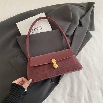 Bolso de nicho vintage 2026 Nuevo bolso de hombro de moda francesa para el transporte diario