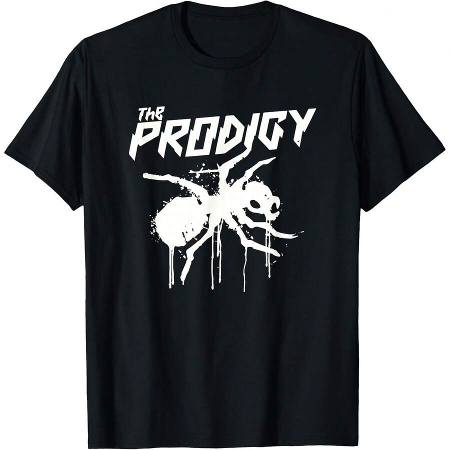 Vintage The Prodigy Experience Funny Music Band Rock T-Shirt - 黑色 - 查看 1