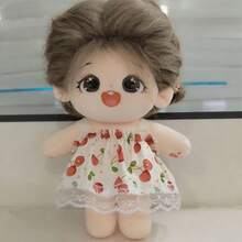 3件套7.9英寸棉质娃娃服装，第四季秋季系列，可爱甜美娃娃套装，适合返校、毕业、派对、生日礼物（款式随机），不含娃娃 - 彩色 - 查看 7