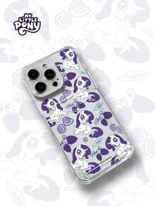 MY LITTLE PONY Official Genuine Cartoon Girly Phone Case, Card Holder Phone Case, Compatible With Apple 17, 17 Air, 17 Pro, 17 Pro Max, 11, 12, 13, 14, 15, 16 Pro, 16 Pro Max, 14 Plus, 15 Plus, 16 Plus, 15 Pro Max, 16 Pro, 16 Pro Max, XR, XS Max - Clear - View 4