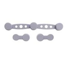 3pcs Air Fryer Magnetic Silicone Clips - Heat Resistant Up To 464°F (240°C), Non-Scratch Baking Paper Liner, Universal Fit For All Air Fryer Basket Edges, Easy To Clean Air Fryer Accessories - Multicolor - View 20