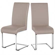 Sillas de comedor - Gris claro - Ver 4