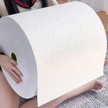 可水洗厨房纸巾，吸水性强，不粘油，卷装，聚酯纤维材质，适用于厨房、汽车、客厅、浴室、卧室等场所。是厨房清洁的必备品，也是厨房的装饰品。 - 彩色 - 查看 2