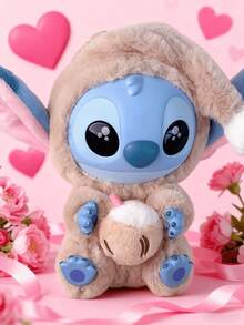 (Disney Licensed) 1 Stitch: No Matter How Tired You Are, You Still Need To Take A Bite. This Series Includes Plush Toys, Blind Bags, And Collectible Toys. Stitch Is Holding A Donut, Bubble Tea, And Pineapple Ice Cream, With A Very Cute Design. - Multicolor - View 8