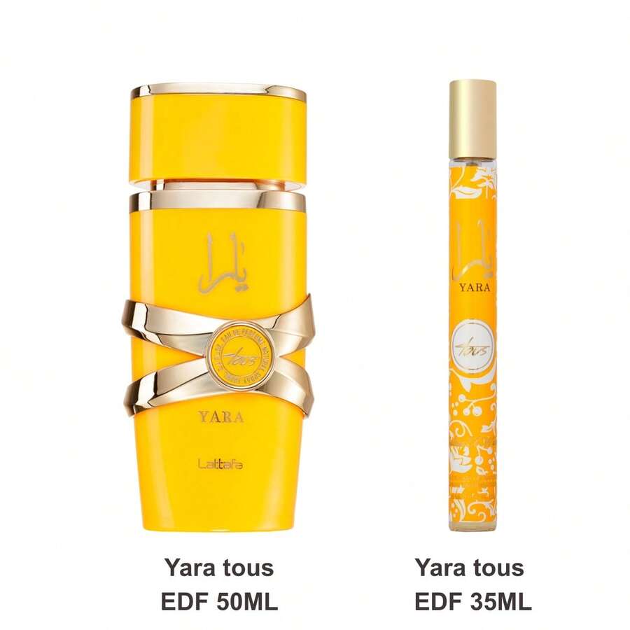 Lattafa Set: Yara Yellow Eau De Parfum 50ml & Yara Yellow Eau De Parfum 35ml - Set Yara  2 Pieces - View 1