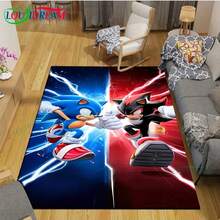 Anime Characters S-Sonics Carpet For Living Room Home Sofa Decoration,  Game Large Decor Floor Mat Yoga Mat Large Carpet - 款式1 - 查看 1