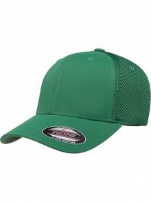 Gorro/sombrero, Flexfit Ultrafibre Airmesh Fitted Cap, Flexfit, Unisex adulto,38265561 - Gris Oscuro - Ver 1