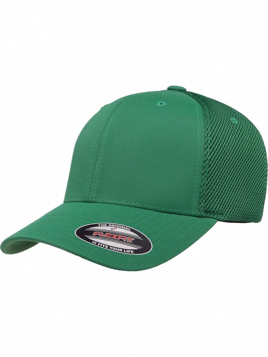 Gorro/sombrero, Flexfit Ultrafibre Airmesh Fitted Cap, Flexfit, Unisex adulto,38265561 - Gris Oscuro - Ver 1